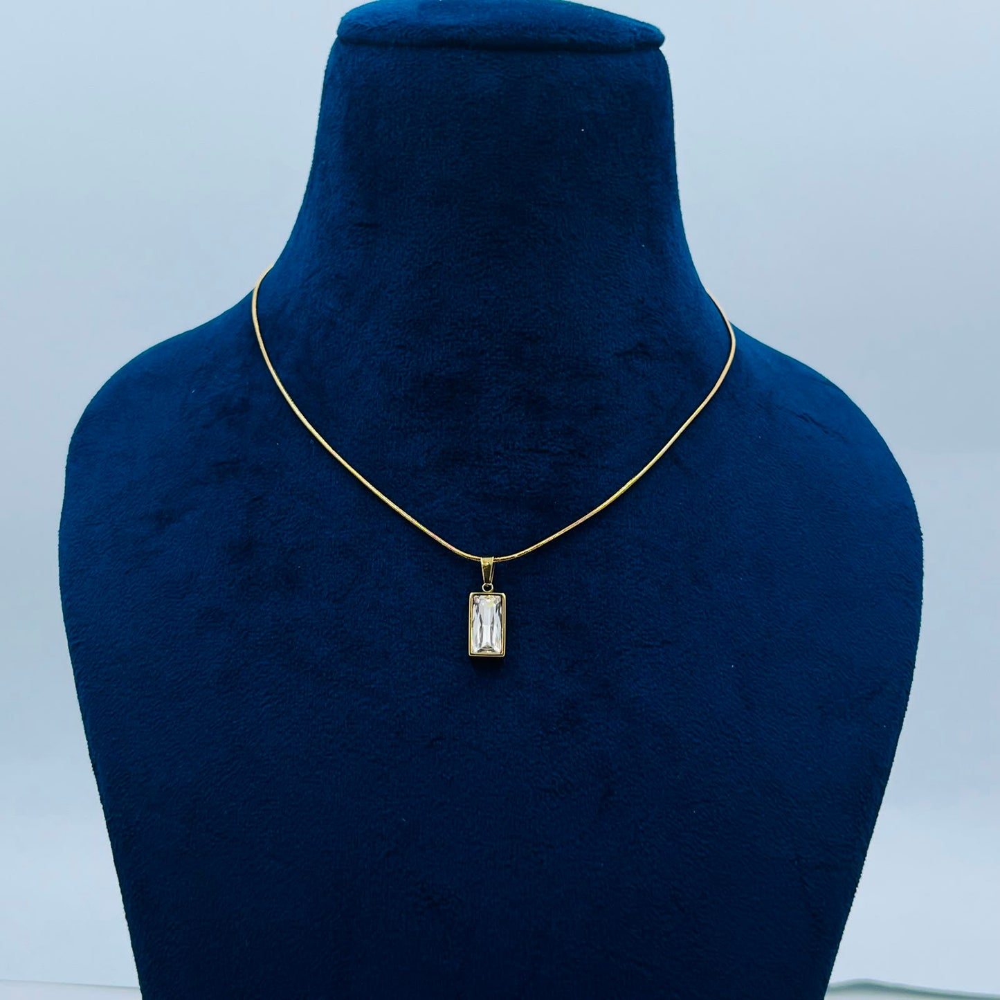 Green Stone Necklace
